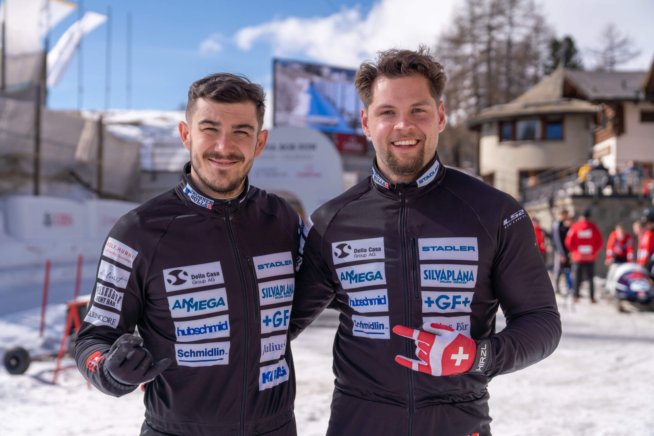 Team Bob Timo Rohner und Luca Rolli, nominiert für den Sporthilfe Nachwuchspreis